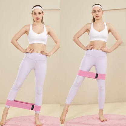 Women's Elastic Resistance Band – Glute & Yoga Fitness